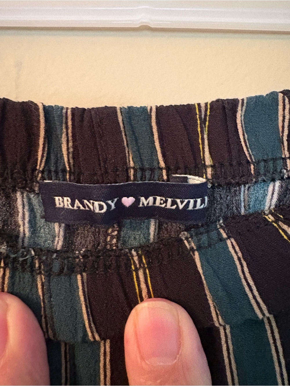 Brandy Melville Striped Pull-On Lounge Pants - Picture 3 of 8